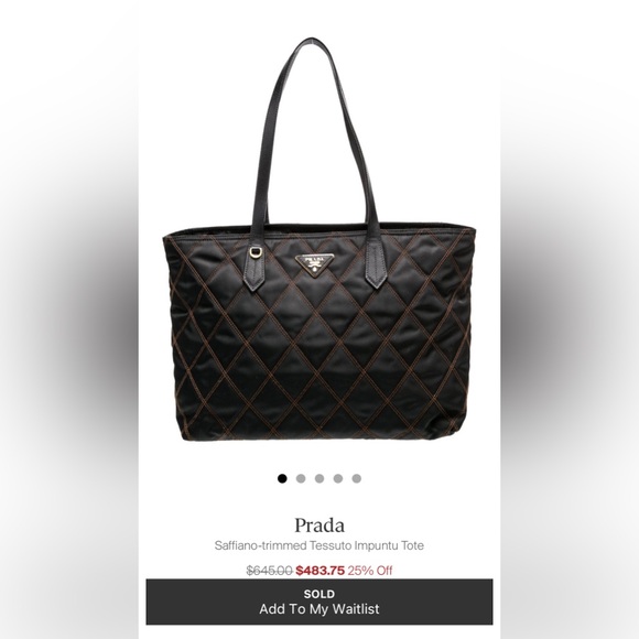 Prada Shoulder/Tote Bag - Picture 12 of 14